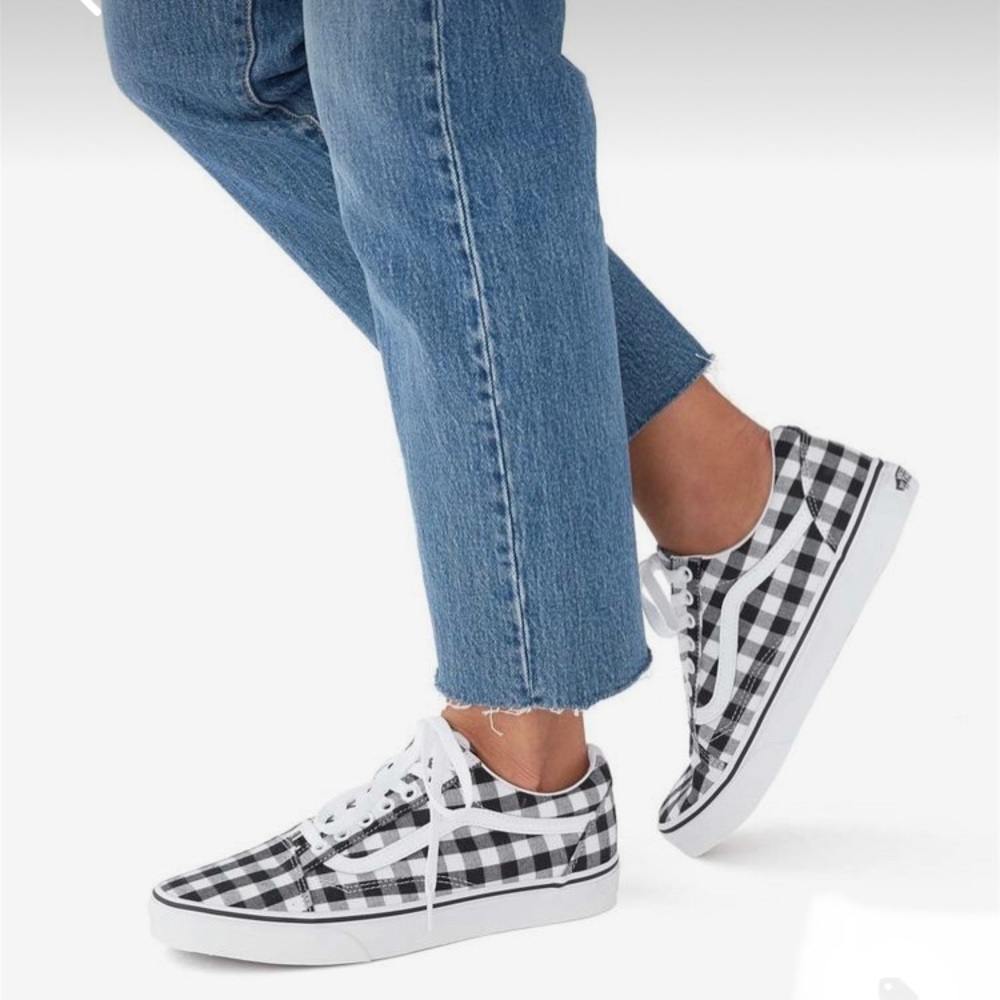 Gingham Checkerboard Vans